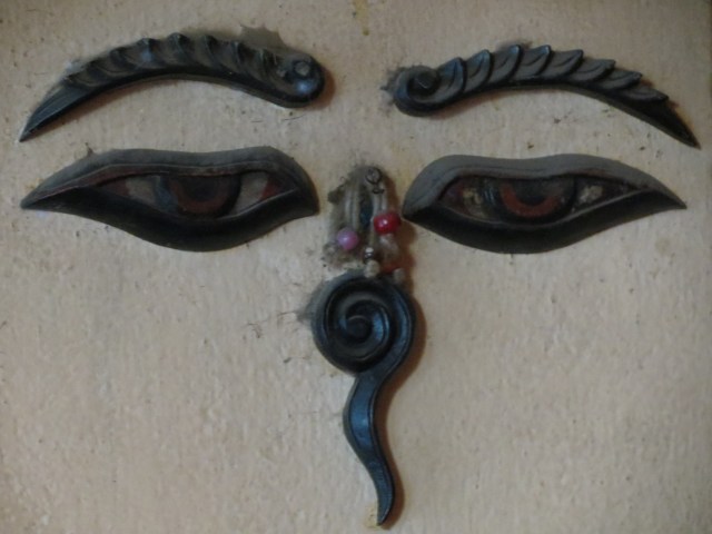 les yeux de Bouddha