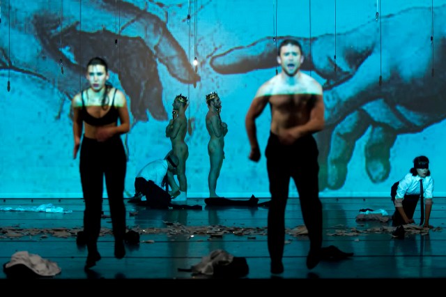 Theatre performance "The ower of theatrical madness"