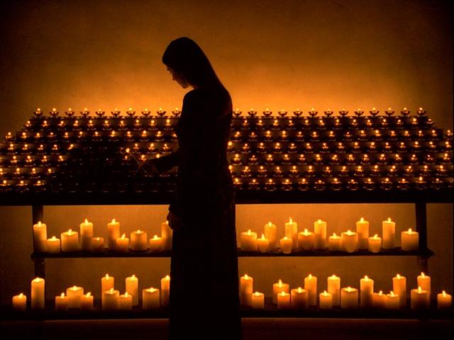 Bill Viola video still from Tristan and Isolde Photo: Kira Perov