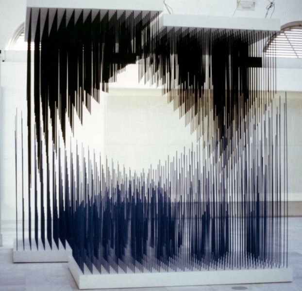 Jesus-Rafael-Soto-Doble-progresion-azul-y-negra-1975-courtesy-c-Jesus-Rafael-Soto-kosa-crta-ADAGP-Paris-2014