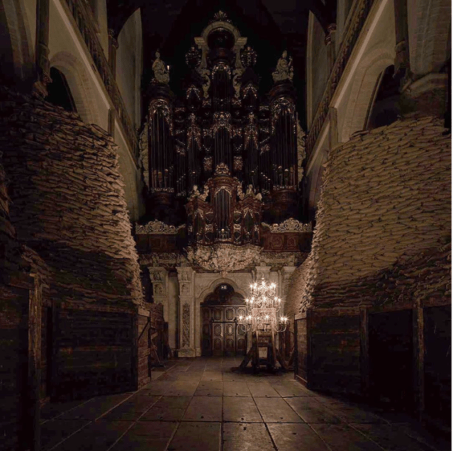 Adrián Villar Rojas - Installation Poems for Earthlings at Oude Kerk